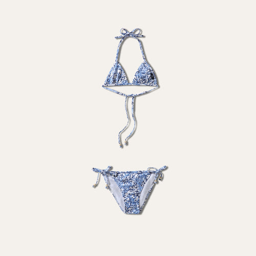 Bikini Coral Blue (para niñas)