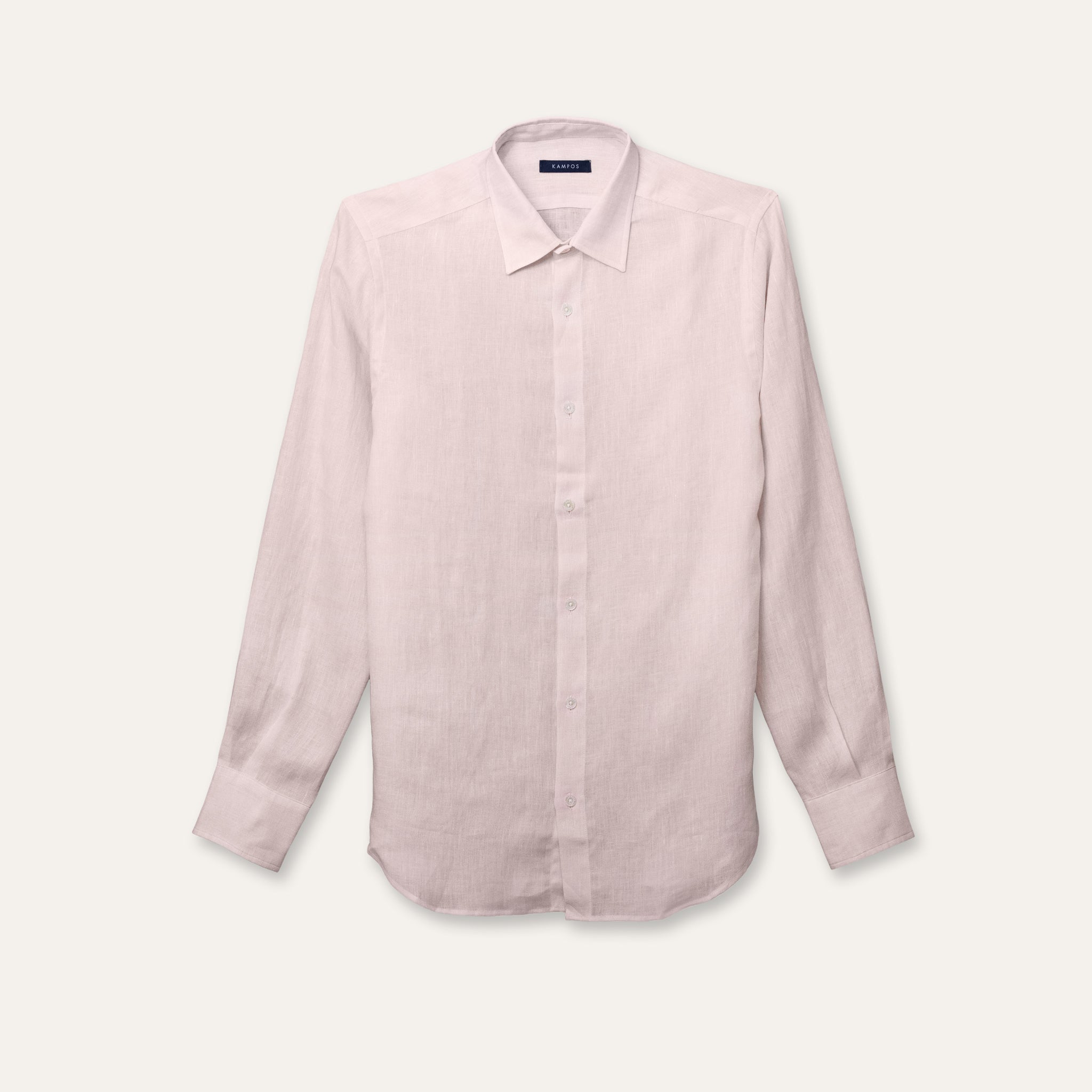 Classic Linen Shirt Pink