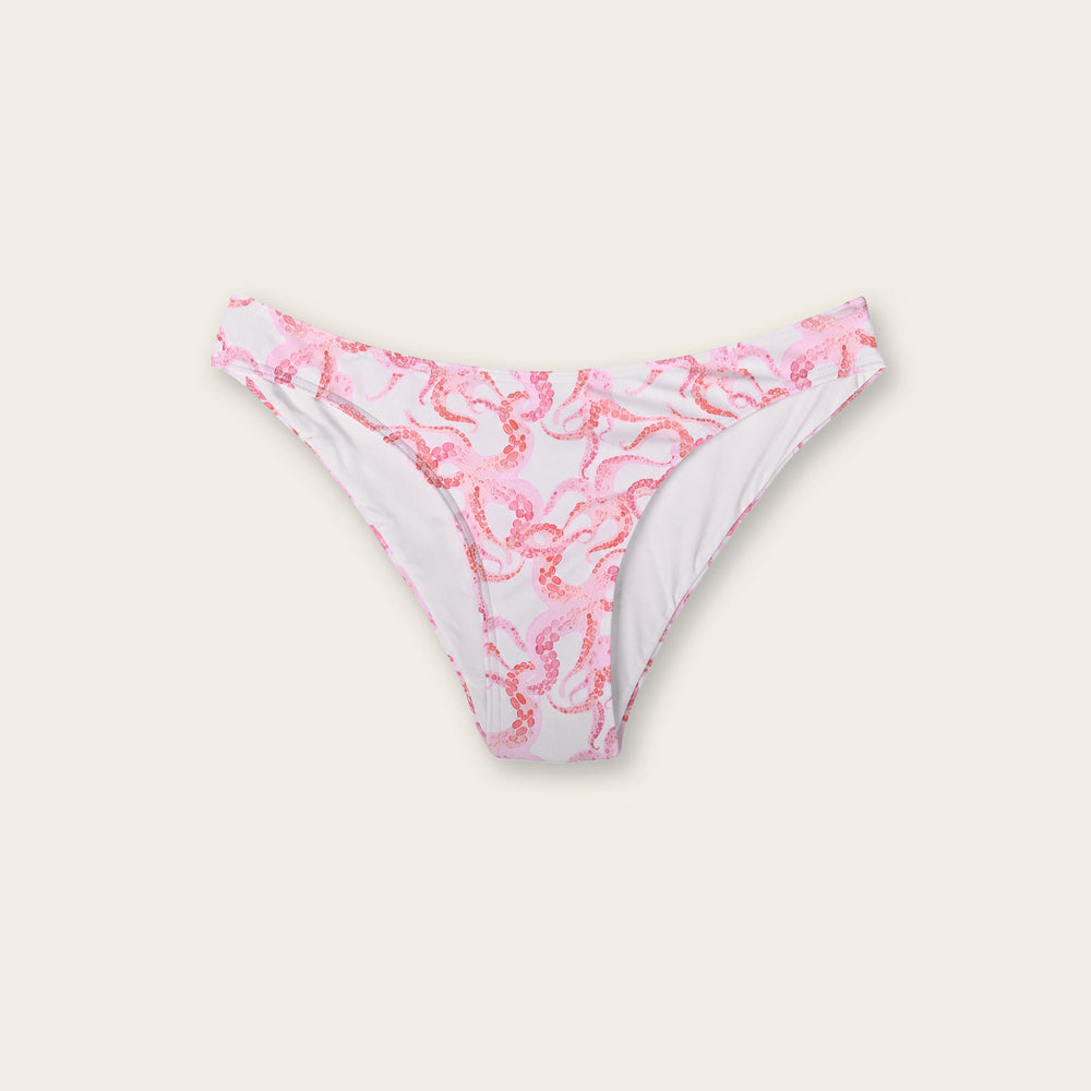High-Cut Slip Octopus Pink