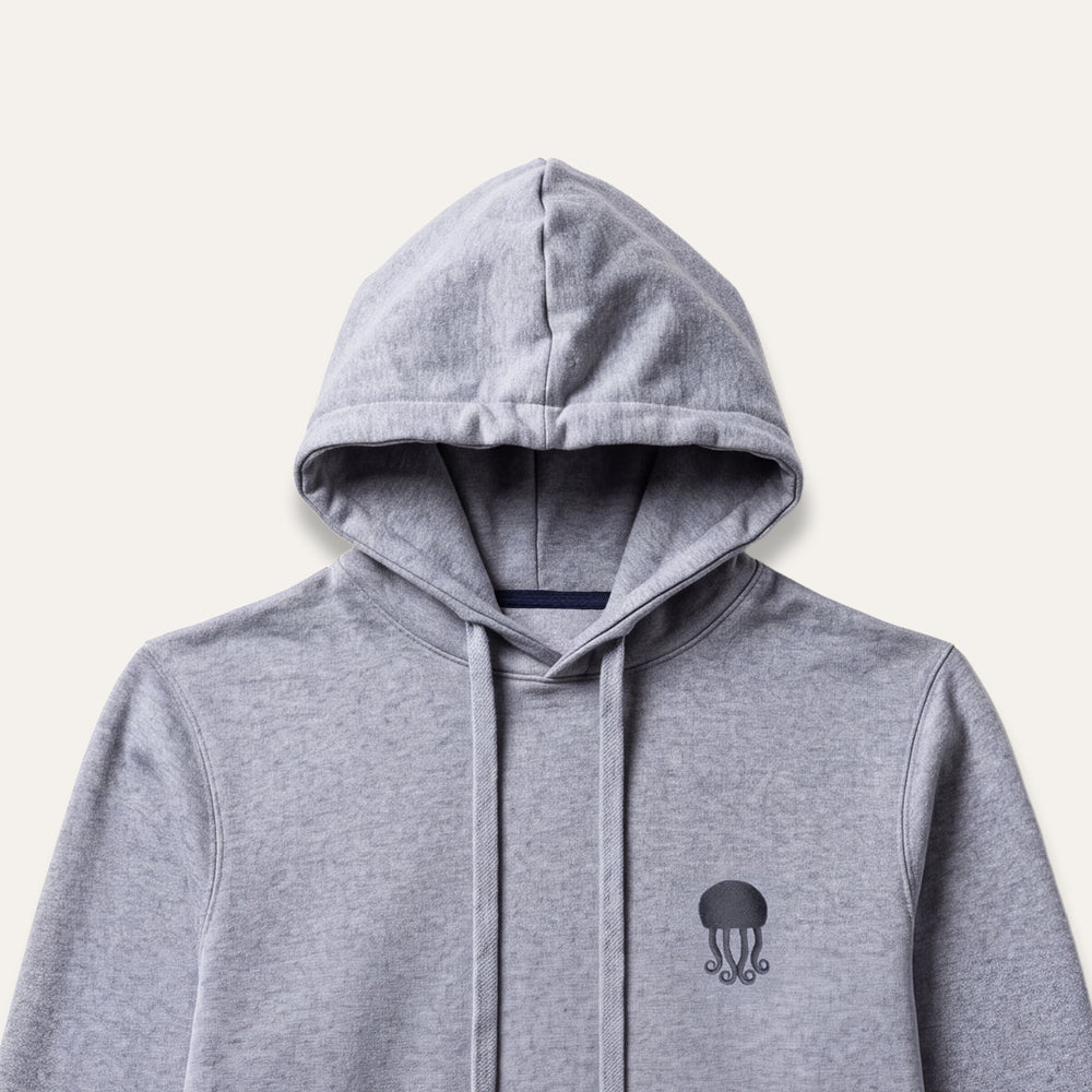 Hoodie Jellyfish Grey