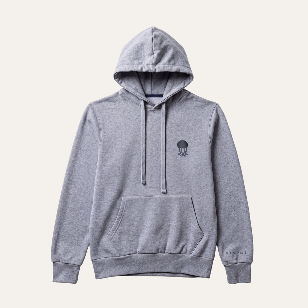 Hoodie Jellyfish Grey