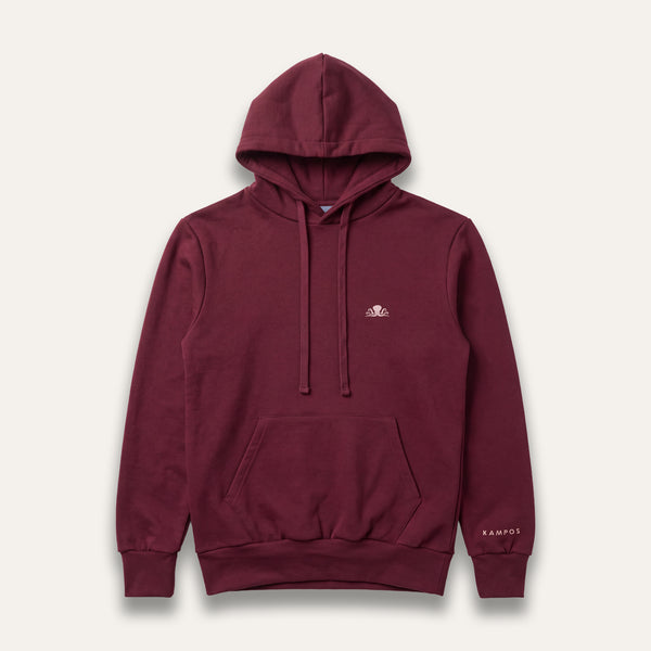 Hoodie Octopus Burgundy