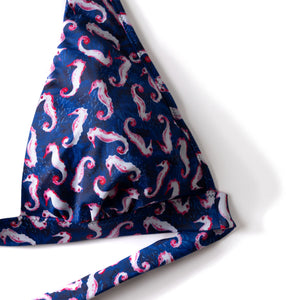 Classic Bikini Seahorse (Navy)