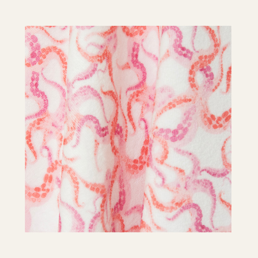 Beach Towel Octopus Pink - KAMPOS