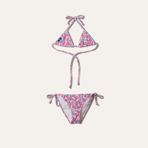 Bikini Seahorse Pink (para niñas)