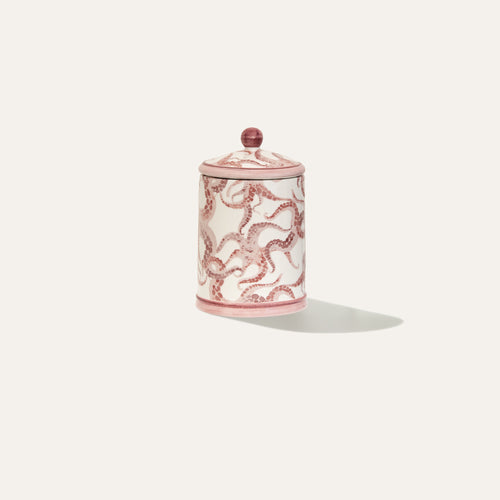 Candle Octopus Pink