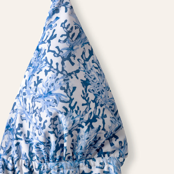 Classic One Piece Coral Blue