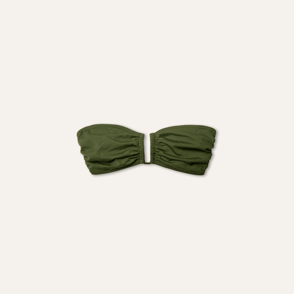 Bandeau Top Olive - Bikini_Top - K A M P O S