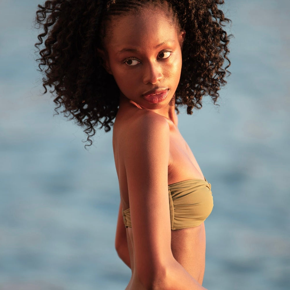 Bandeau Top Olive