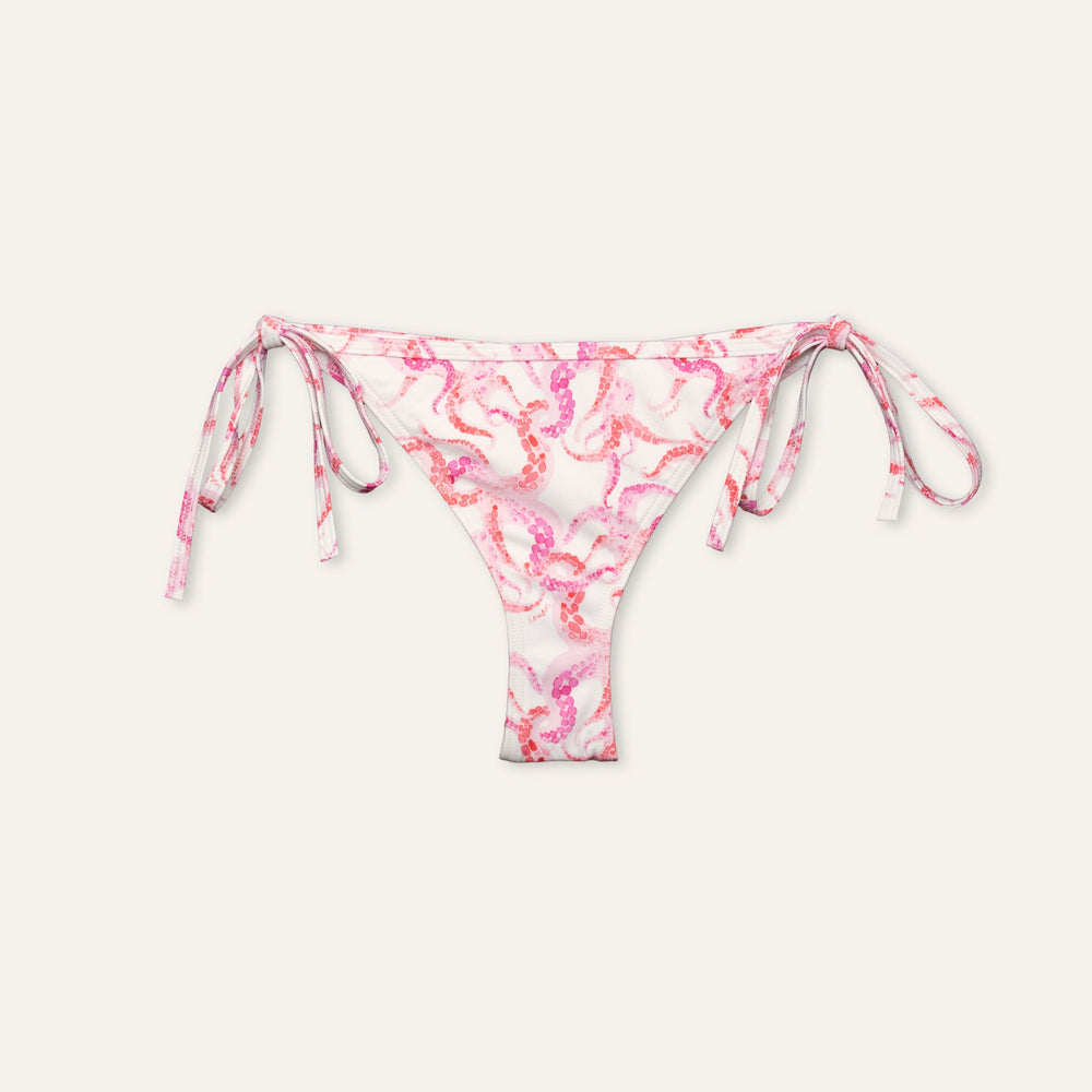 Brazilian Slip Octopus Pink - Bikini_Bottom - K A M P O S