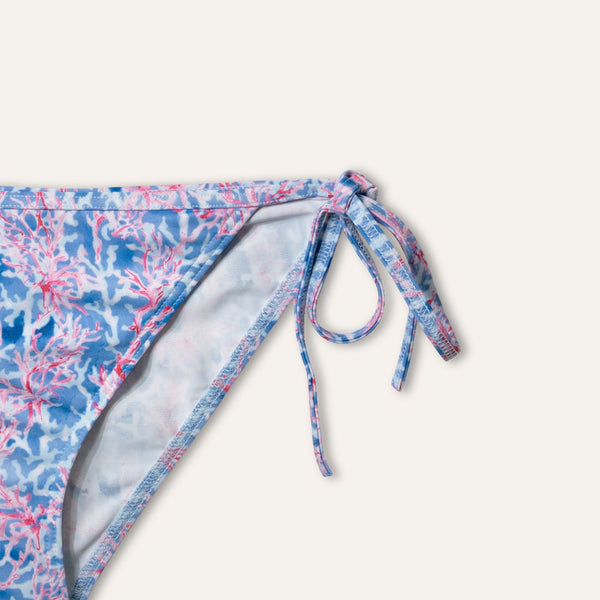 Classic Slip Coral Red - Bikini_Bottom - K A M P O S