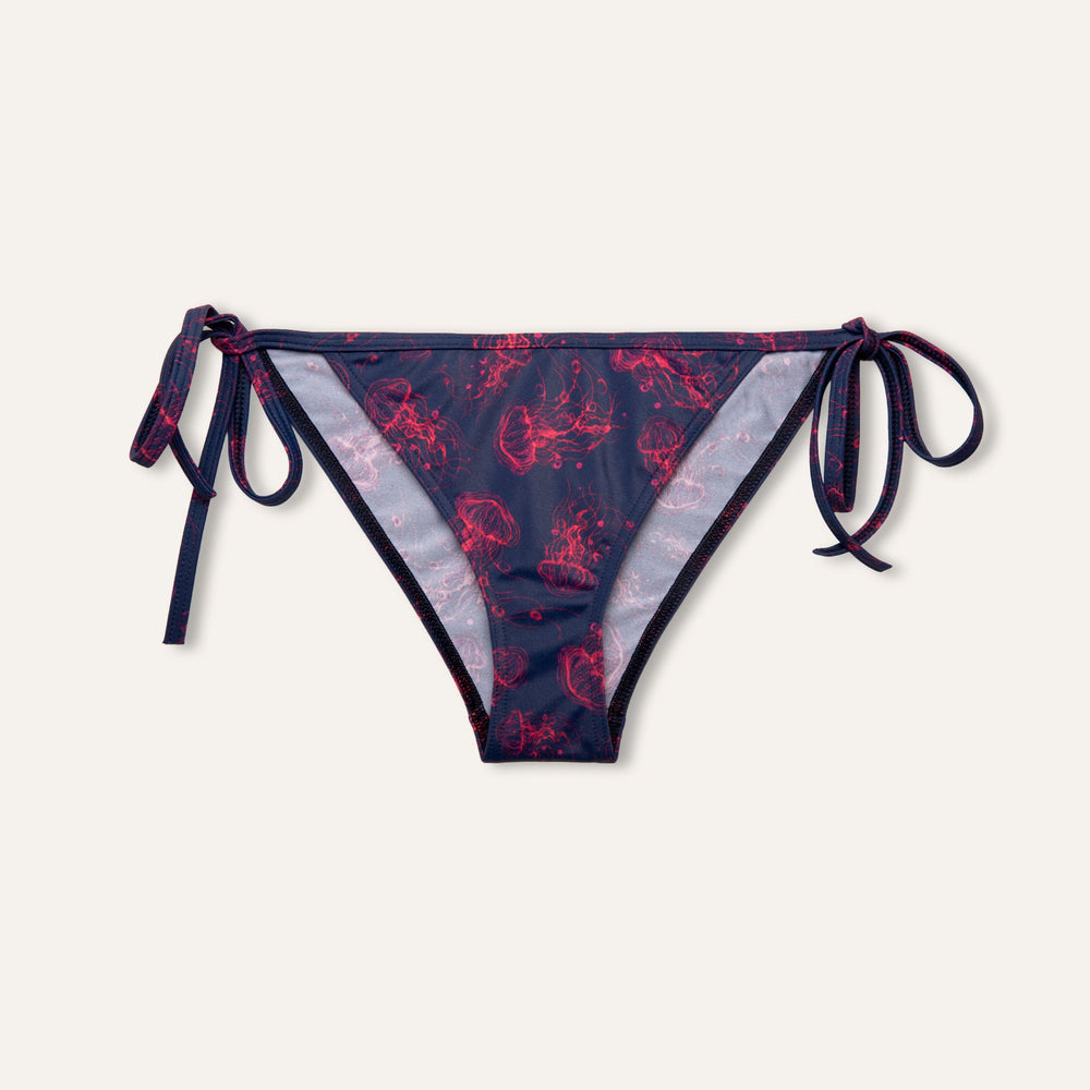 Classic Slip Jellyfish Navy - Bikini_Bottom - K A M P O S