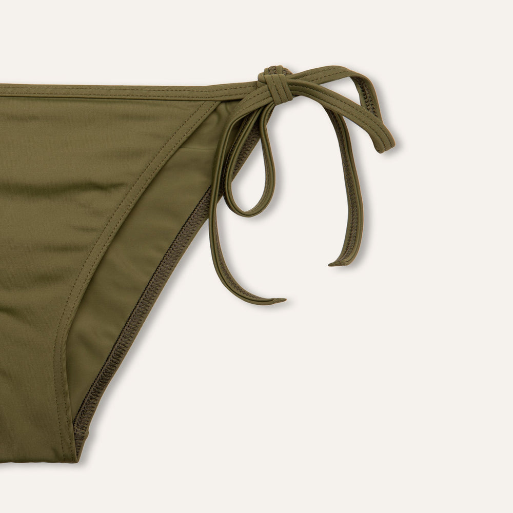 Classic Slip Olive - Bikini_Bottom - K A M P O S