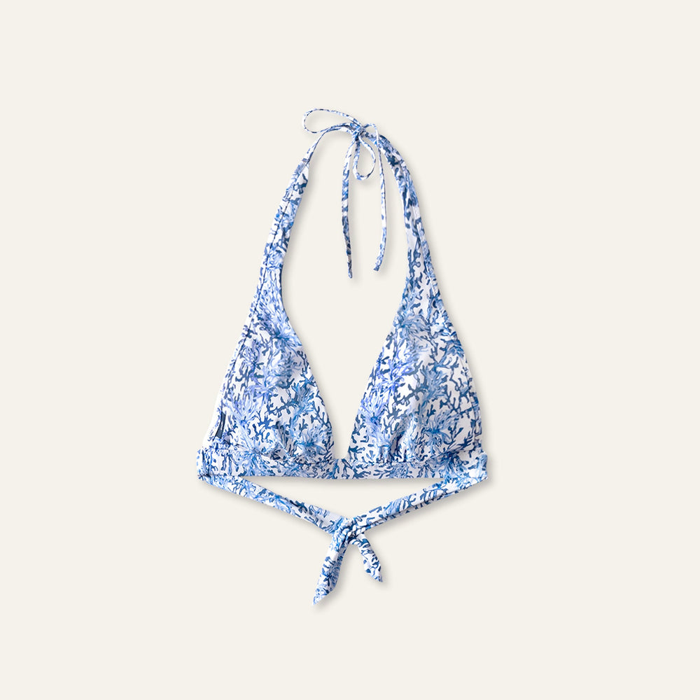 Classic Top Coral Blue - Bikini_Top - K A M P O S