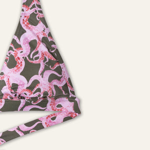 Classic Top Octopus Olive - Bikini_Top - K A M P O S