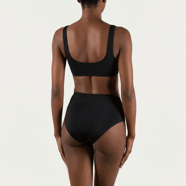 Crop Top Black - Bikini_Top - K A M P O S