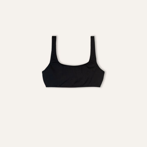 Crop Top Black - Bikini_Top - K A M P O S