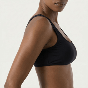 Crop Top Black - Bikini_Top - K A M P O S