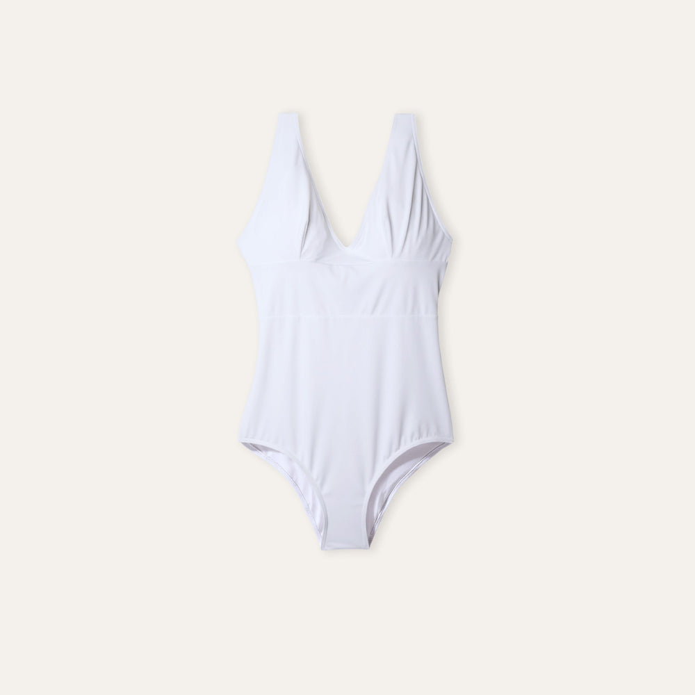 Elegant White - Onepieceswimsuit_Woman - K A M P O S