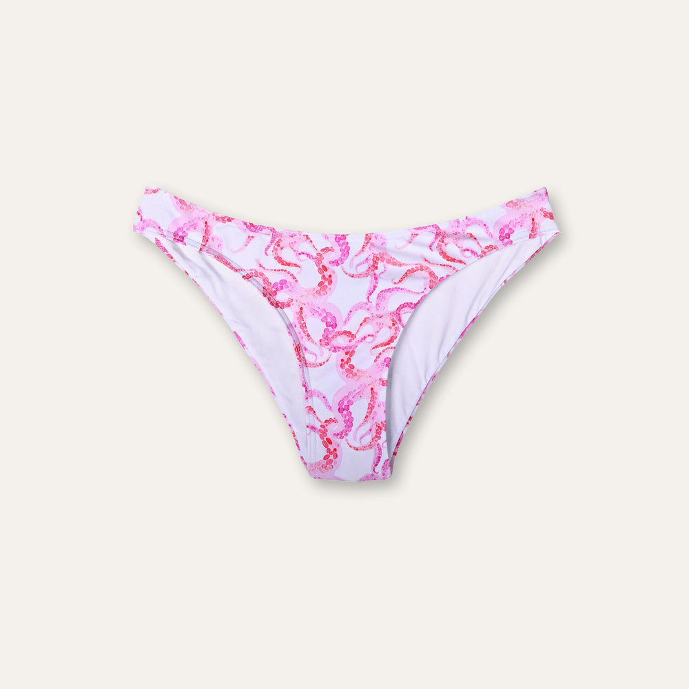 High-Cut Slip Octopus Pink - Bikini_Bottom - K A M P O S