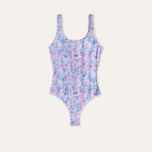 Olympic Coral Red - Onepieceswimsuit_Woman - K A M P O S