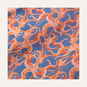 Pareo Octopus Orange - Pareo_Unisex - K A M P O S