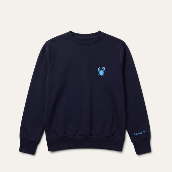 Sweater Craby Navy - Hoodie - K A M P O S