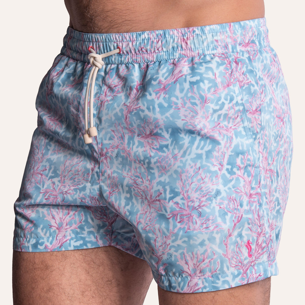 Swim Shorts Azimut Coral - Swimshorts_Man - K A M P O S