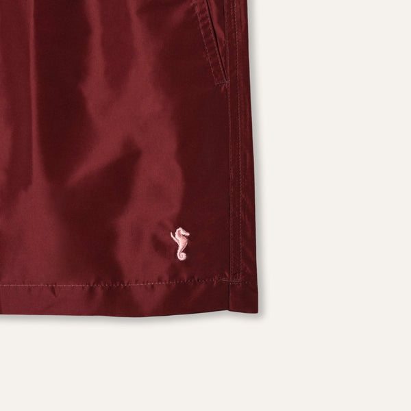 Swim Shorts Burgundy - Swimshorts_Man - K A M P O S