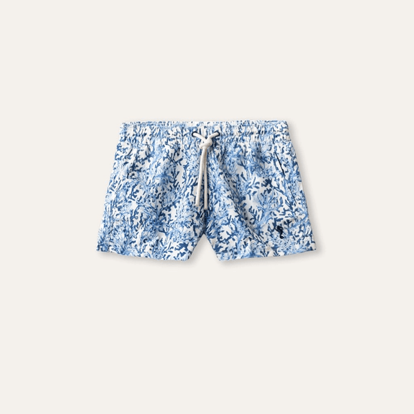Swim Shorts Coral Blue (Kids) - Swimshorts_Kid - K A M P O S
