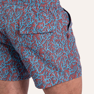 Swim Shorts Coral Juniper - Swimshorts_Man - K A M P O S