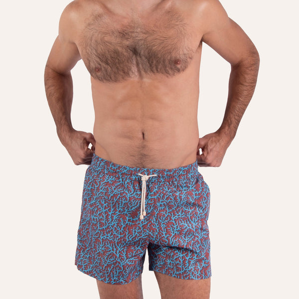 Swim Shorts Coral Juniper - Swimshorts_Man - K A M P O S