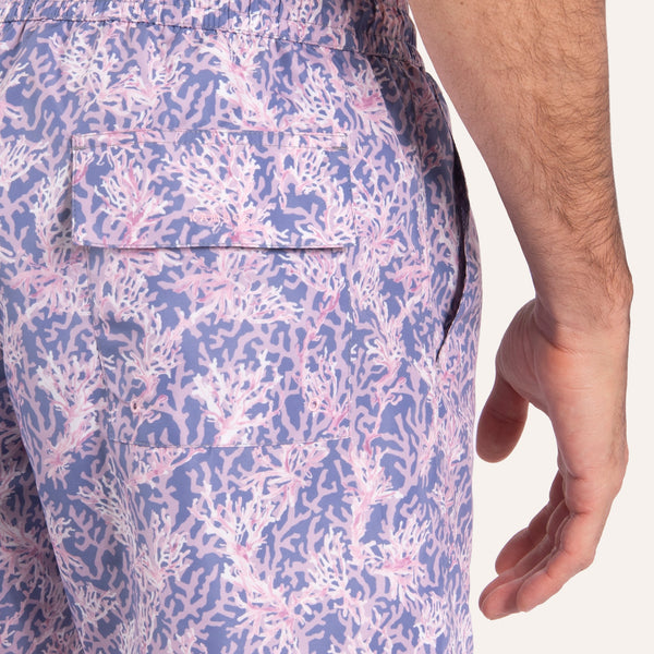 Swim Shorts Coral Purple - Swimshorts_Man - K A M P O S