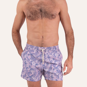 Swim Shorts Coral Purple - Swimshorts_Man - K A M P O S