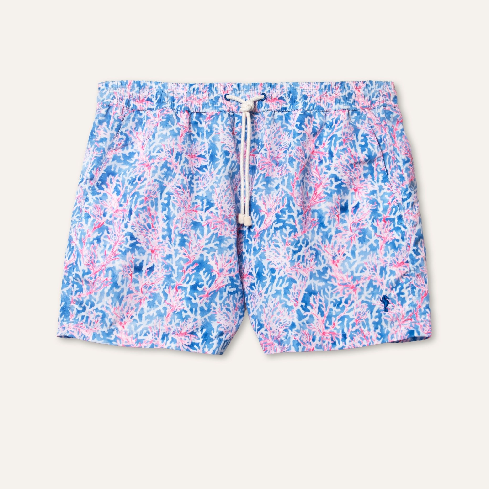 Swim Shorts Coral Red