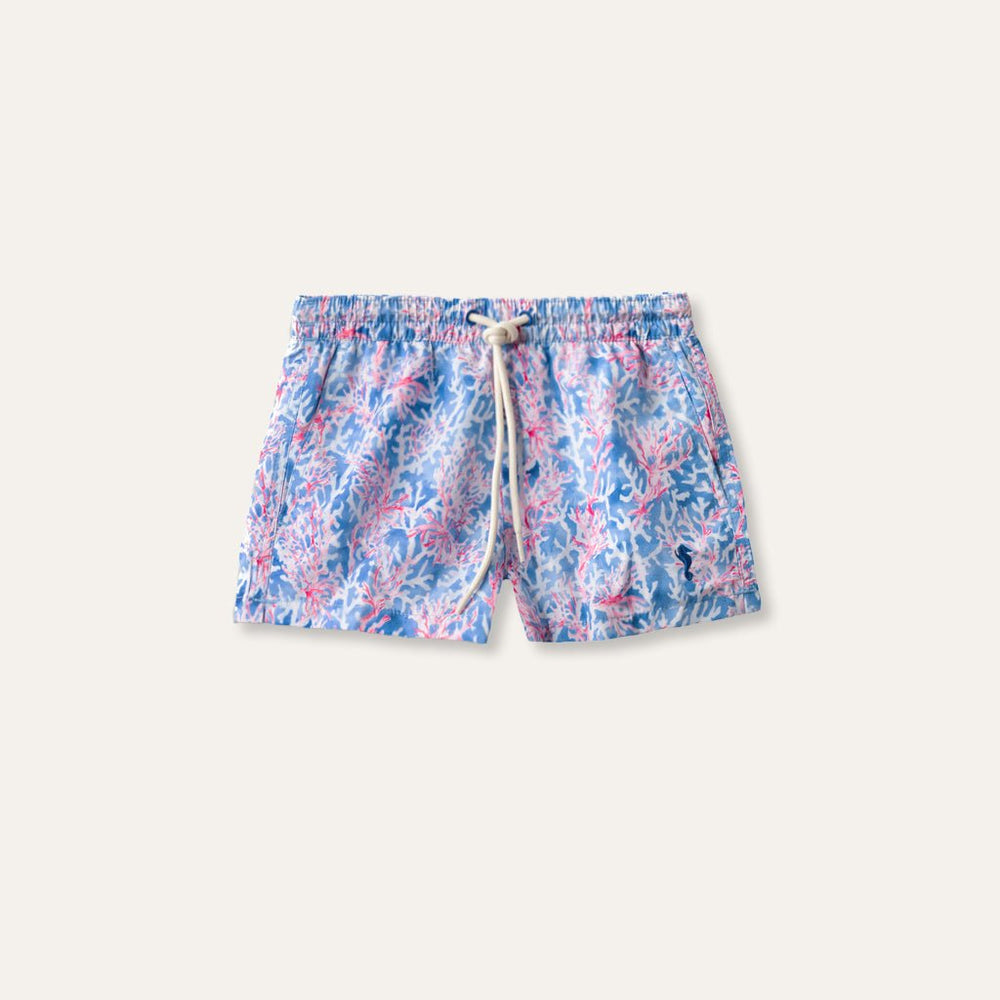 Swim Shorts Coral Red (Kids) - Swimshorts_Kid - K A M P O S