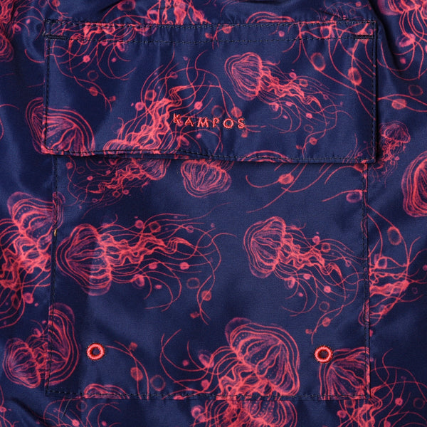 Swim Shorts Jellyfish Navy - Swimshorts_Man - K A M P O S