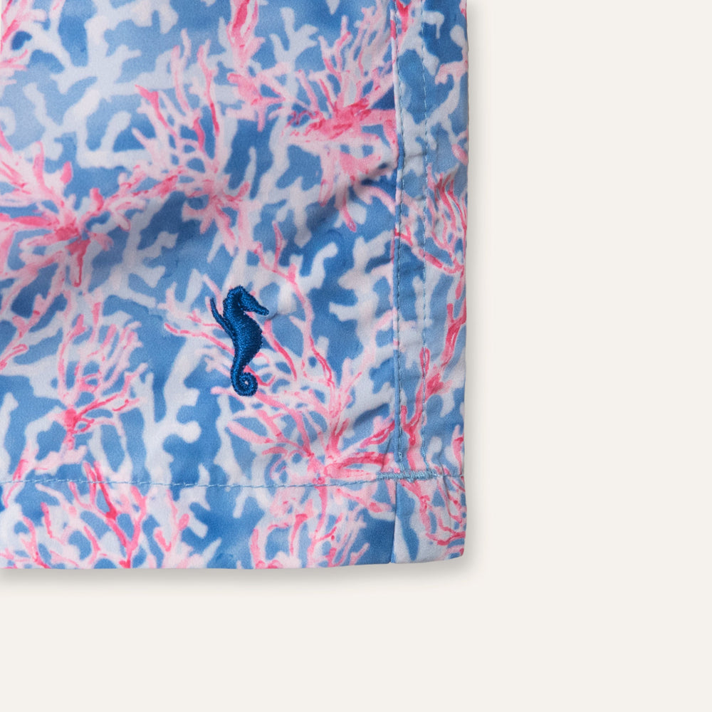 Swim Shorts Coral Red (Kids) - Swimshorts_Kid - K A M P O S