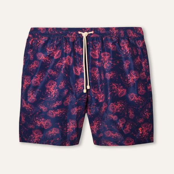 Swim Shorts Long Jellyfish Navy - Swimshorts_Man - K A M P O S