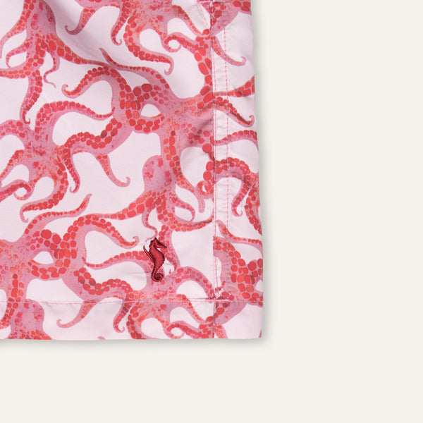 Swim Shorts Octopus Burgundy - Swimshorts_Man - K A M P O S