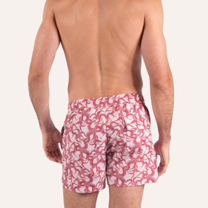 Swim Shorts Octopus Burgundy - Swimshorts_Man - K A M P O S