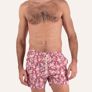 Swim Shorts Octopus Burgundy - Swimshorts_Man - K A M P O S