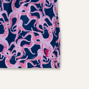 Swim Shorts Octopus Navy/Pink - Swimshorts_Man - K A M P O S