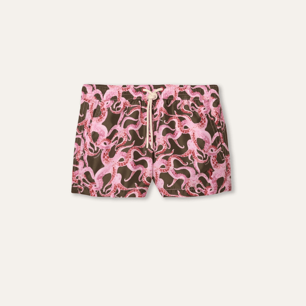 Swim Shorts Octopus Olive (Kids) - Swimshorts_Kid - K A M P O S