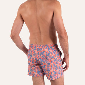 Swim Shorts Octopus Orange - Swimshorts_Man - K A M P O S