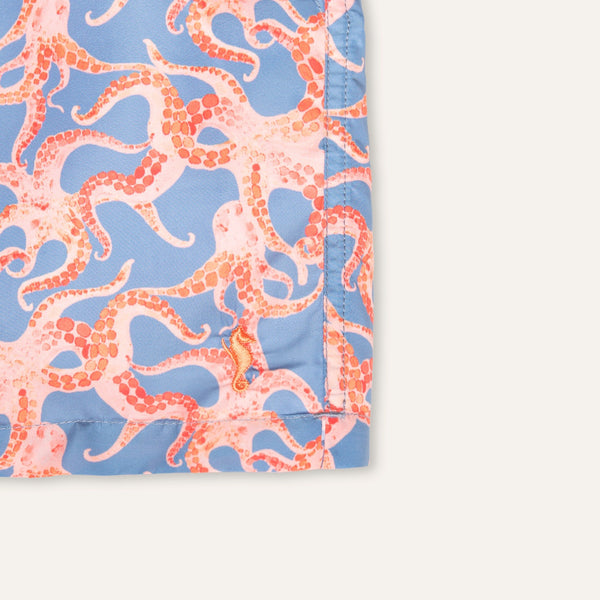 Swim Shorts Octopus Orange - Swimshorts_Man - K A M P O S