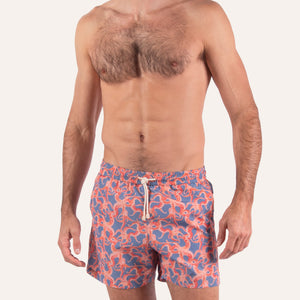 Swim Shorts Octopus Orange - Swimshorts_Man - K A M P O S