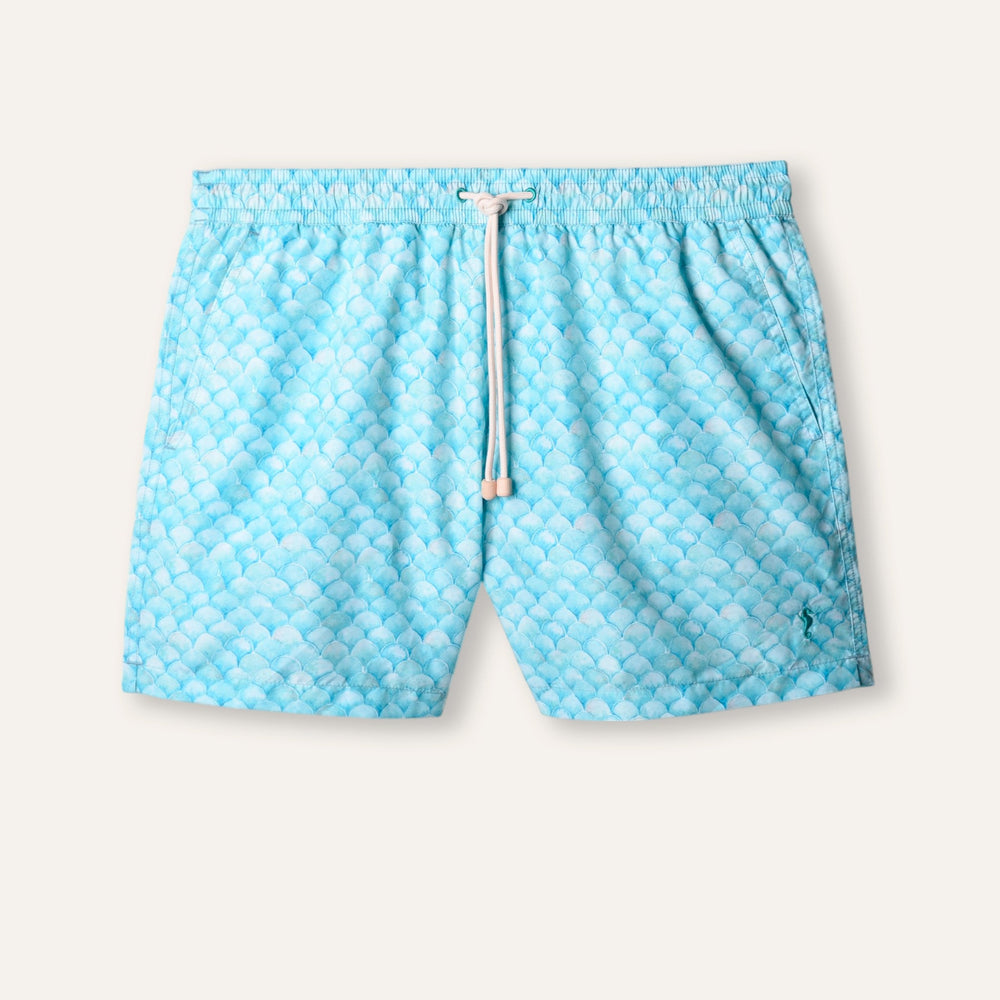 Swim Shorts Scales Emerald - Swimshorts_Man - K A M P O S