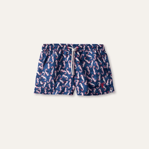 Swim Shorts Seahorse Navy (Kids) - Swimshorts_Kid - K A M P O S