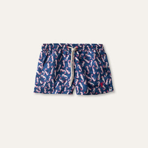 Swim Shorts Seahorse Navy (Kids) - Swimshorts_Kid - K A M P O S